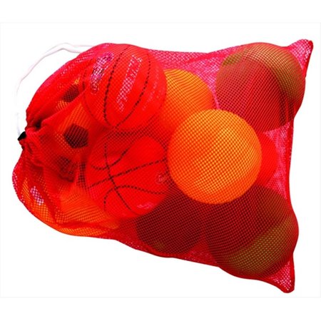 SPORTIME Sportime 1005614 Mesh Ball Bag - 30 In. - Red 1005614